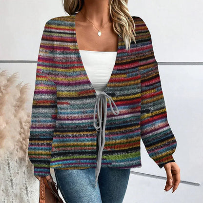 Abbey | Chic Plain Cardigan